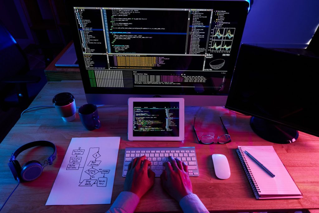 Pocus Locus Website Developer at Work